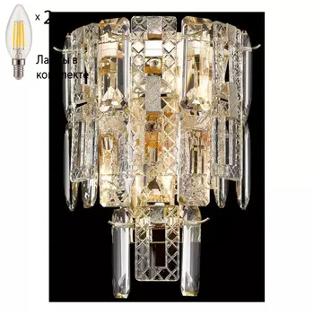 Бра с лампочками Wertmark WE108.02.301+Lamps