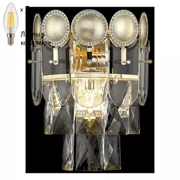 Бра с лампочками Wertmark WE116.03.301+Lamps