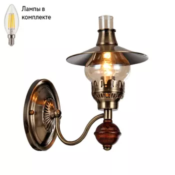 Бра с лампочкой Arte lamp A5664AP-1AB+Lamps