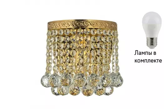 Бра с лампочкой Arti Lampadari Castellana E 2.10.501 G+Lamps