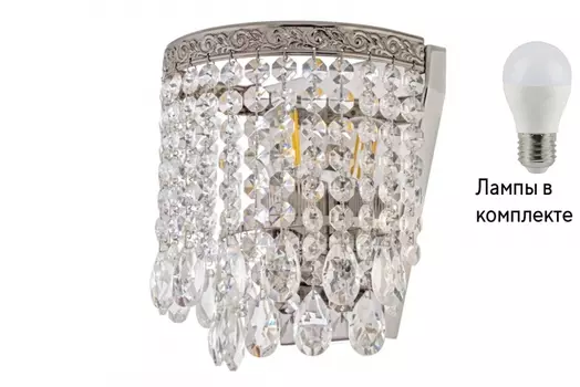Бра с лампочкой Arti Lampadari Castellana E 2.10.601 N+Lamps