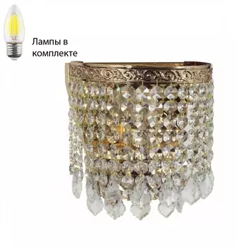 Бра с лампочкой Arti Lampadari Castellana E 2.10.502 G+Lamps