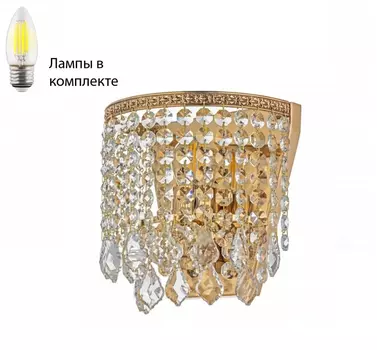 Бра с лампочкой Arti Lampadari Stella E 2.10.502 G+Lamps