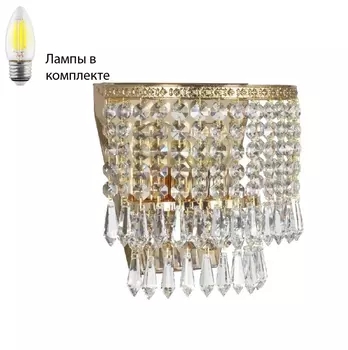 Бра с лампочкой Arti Lampadari Stella E 2.10.501 G+Lamps