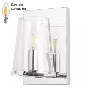 Бра с лампочкой CRYSTAL LUX Medici AP1+Lamps