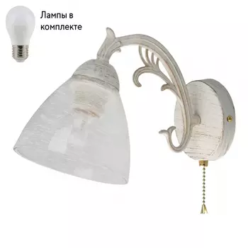 Бра с лампочкой DeMarkt 105022001+Lamps