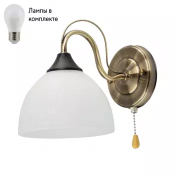 Бра с лампочкой DeMarkt 318025101+Lamps