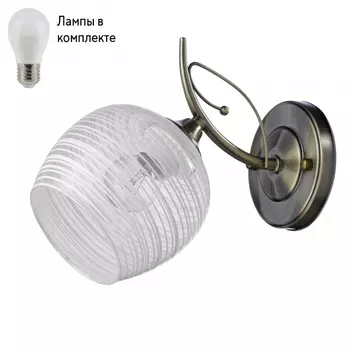 Бра с лампочкой DeMarkt 324025601+Lamps