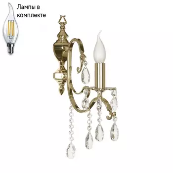 Бра с лампочкой Dio D arte Alessandria E 2.1.1.200 G+Lamps