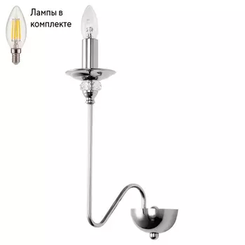 Бра с лампочкой DIVINARE 1201/02 AP-1+Lamps