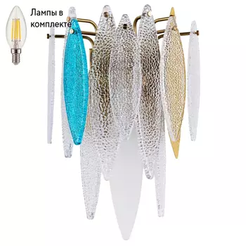 Бра с лампочкой DIVINARE 6002/01 AP-1+Lamps