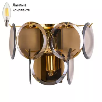 Бра с лампочкой DIVINARE 7566/01 AP-1+Lamps
