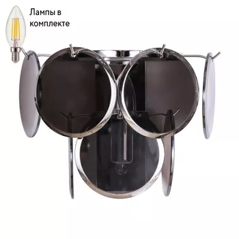 Бра с лампочкой DIVINARE 7566/02 AP-1+Lamps