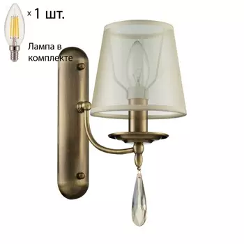 Бра с лампочкой F-Promo Imber 2639-1W+Lamps E14 Свеча