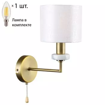 Бра с лампочкой F-Promo Marbella 2347-1W+Lamps E14 Свеча