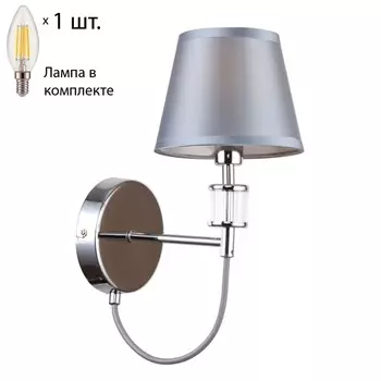 Бра с лампочкой F-Promo Martina 2193-1W+Lamps E14 Свеча