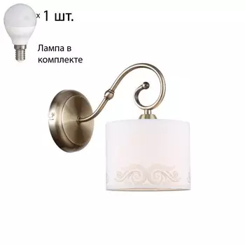Бра с лампочкой F-Promo Romani 2198-1W+Lamps E14 P45