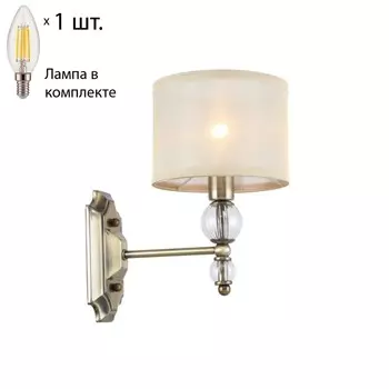 Бра с лампочкой F-Promo Vallora 2663-1W+Lamps E14 Свеча