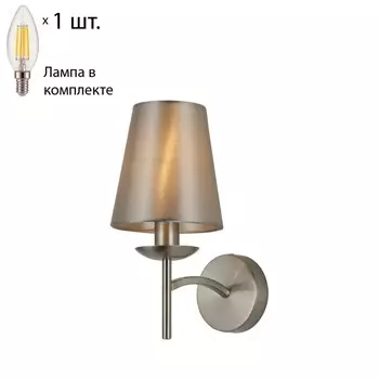 Бра с лампочкой F-promo Velum 2906-1W+Lamps E14 Свеча