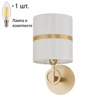 Бра с лампочкой Favourite Mateo 2634-1W+Lamps E14 Свеча