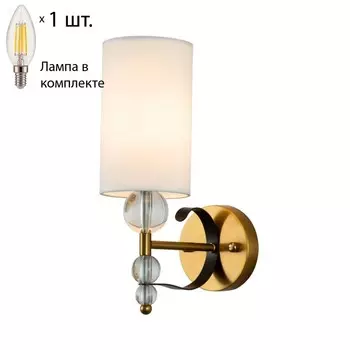 Бра с лампочкой Favourite Opera 2994-1W+Lamps E14 Свеча