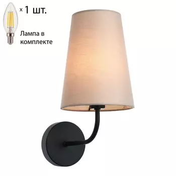 Бра с лампочкой Favourite Pfefferling 2364-1W+Lamps E14 Свеча