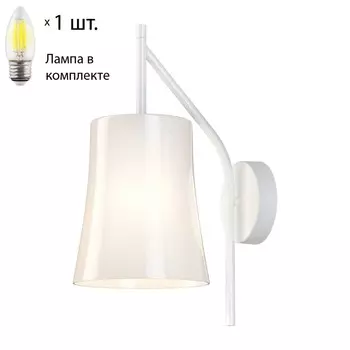 Бра с лампочкой Favourite Sigma 2959-1W+Lamps Е27 Свеча