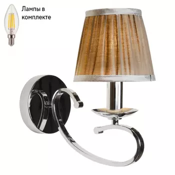 Бра с лампочкой iLamp RM6116/1W CR+Lamps