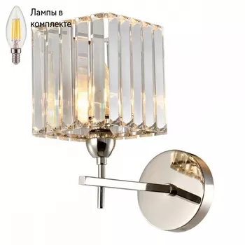 Бра с лампочкой iLamp W9514-1 NIC+Lamps