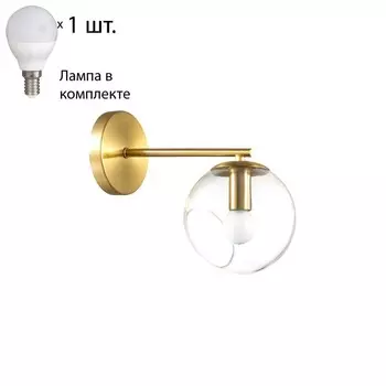 Бра с лампочкой Lumion Blair 3769/1W+Lamps E14 P45