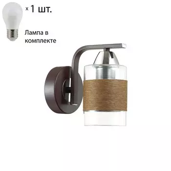 Бра с лампочкой Lumion Filla 3030/1W+Lamps E27 P45