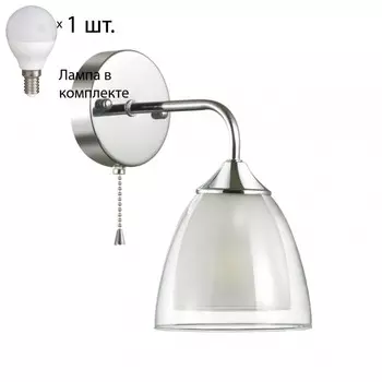 Бра с лампочкой Lumion Toby 5289/1W+Lamps E14 P45