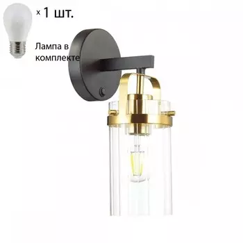 Бра с лампочкой Odeon Light Kovis 4653/1W+Lamps E27 P45