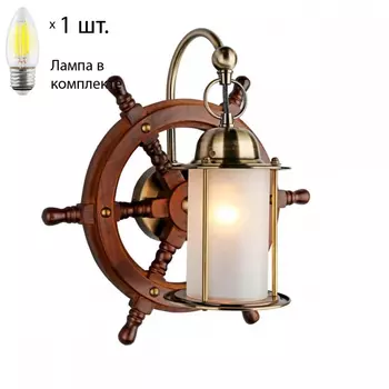Бра с лампочкой Omnilux OML-50301-01+Lamps