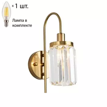 Бра с лампочкой от Lustrof Дук 2969-519400