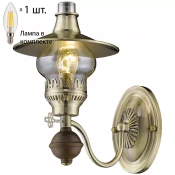 Бра с лампочкой Velante 305-501-01+Lamps