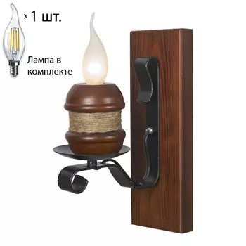Бра с лампочкой Velante 584-701-01+Lamps