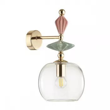 Бра со светодиодной лампочкой E14, комплект от Lustrof. №277458-624563