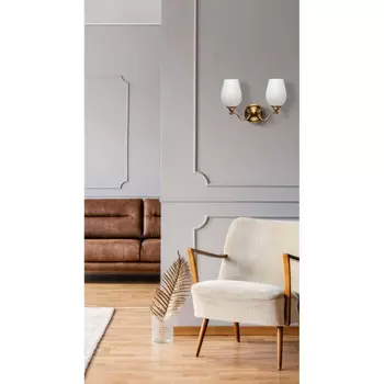 Бра со светодиодными лампочками E27, комплект от Lustrof. №160953-637900