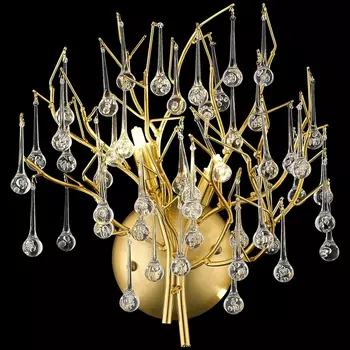 Бра, со светодиодными лампочками, комплект от Lustrof. 277159-623627