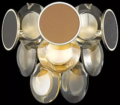 Бра, со светодиодными лампочками, комплект от Lustrof. 277266-623244