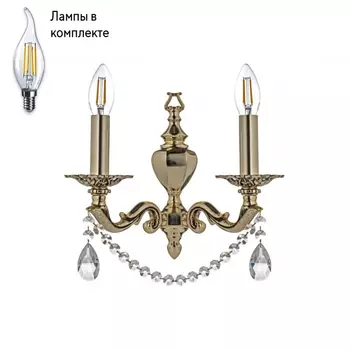 Бра в комплекте с Led лампами Arti Lampadari Amelia E 2.1.2.600 GB+Lamps
