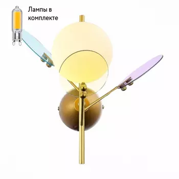 Бра в комплекте с Led лампами Evoluce SLE2502-201-01+Lamps
