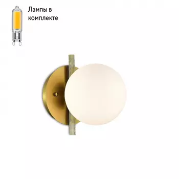 Бра в комплекте с Led лампами iLamp W2134-1 BR+Lamps