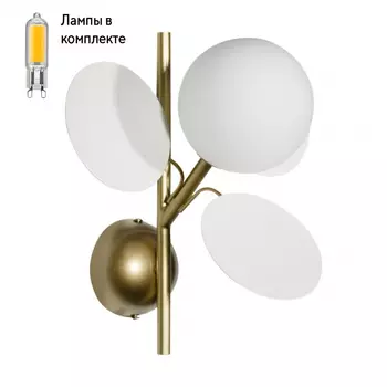 Бра в комплекте с Led лампами LOFT IT 10008/1W white+Lamps