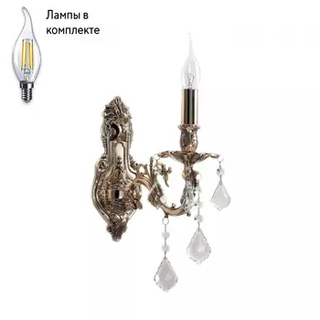 Бра в комплекте с Led лампами Lucia Tucci Barletta W122.1 Coffe Gold+Lamps