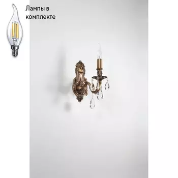 Бра в комплекте с Led лампами Lucia Tucci Firenze W141.1 Antique+Lamps