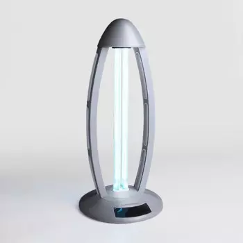 Бытовой бактерицидный ультрафиолетовый светильник Elektrostandard Бактерицидный светильник UVL-001 Серебро (a049893)