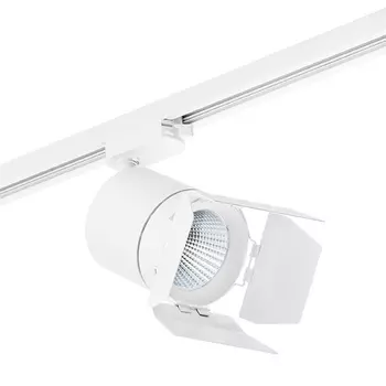 C126296 Однофазный LED светильник 3000К 15W для трека Canno Lightstar (комплект из 301262+202996)