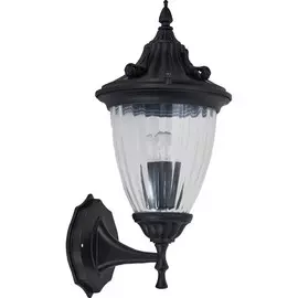 Светильник садово-парковый Feron PL582 на стену вниз 60W 230V E27, черный 41165